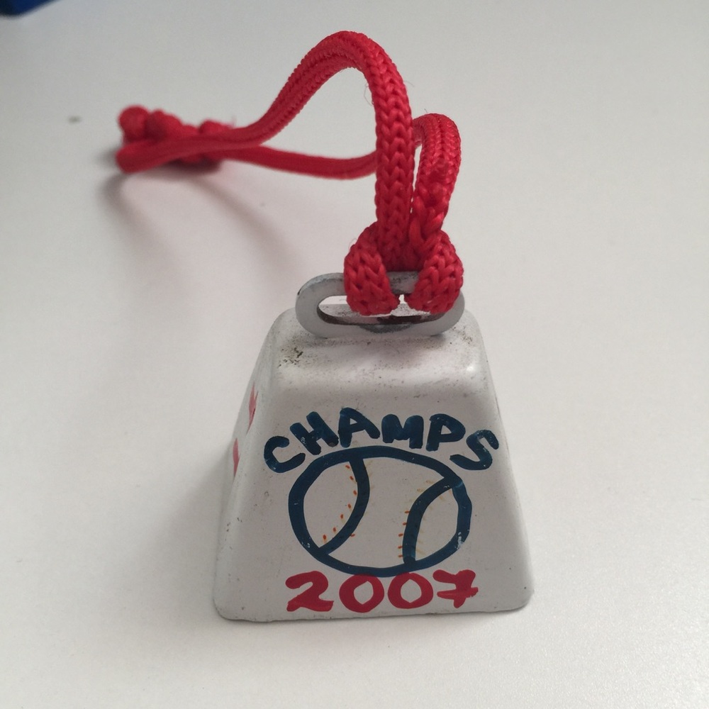 Baseball Sox 2007 Champions Cow Bell